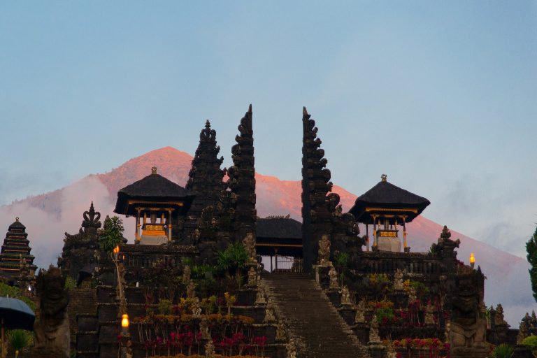 Temple in Bali Indonesia.