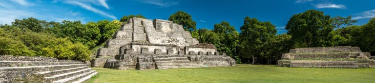 A natural stone structure in Belize.