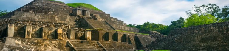 Image of a naturally formed stone structures in El-Salvador