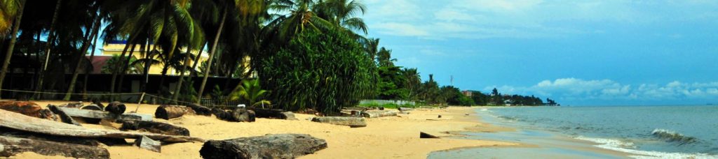 Image of ocean in Gabon.