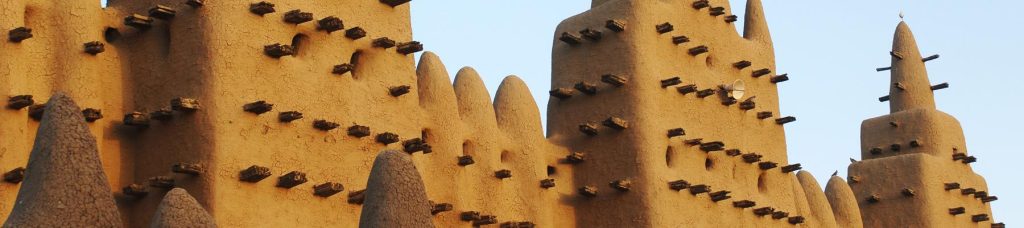 Natural structures in Mali.